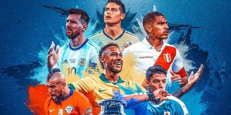 Copa America quy tụ rất nhiều ngôi sao lớn của bóng đá thế giới